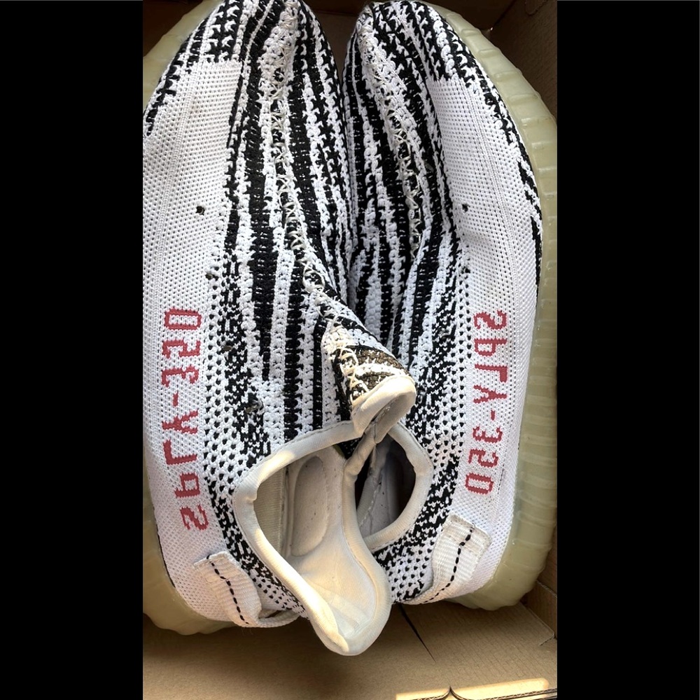White zebra boost350